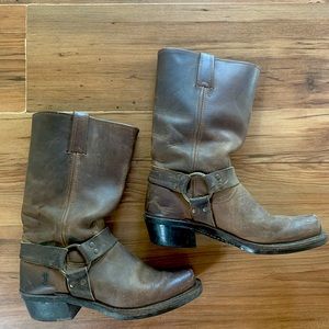 Frye steel toe boots